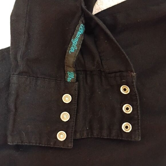 Wrangler Snap Button Studded Slick Cowgirl Western Line Dance Rodeo Women's S - Picture 4 of 12